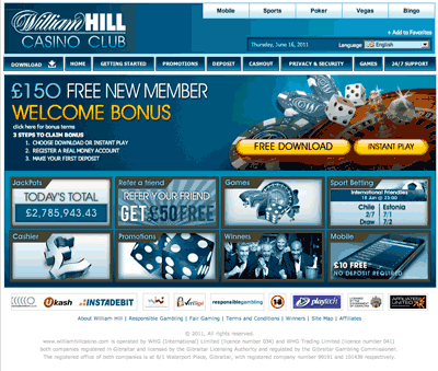William Hill Casino Logo