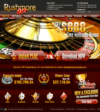 Rushmore Casino Logo