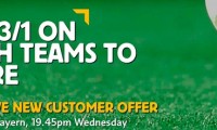 Betfair Enhanced Odds Arsenal v Bayern